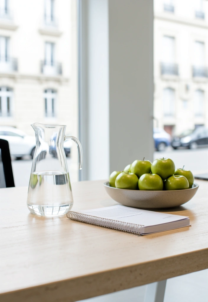 Espace de travail nutrition